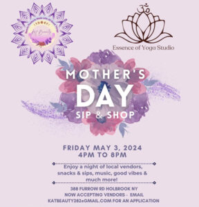 Mother's Day Sip and Shop